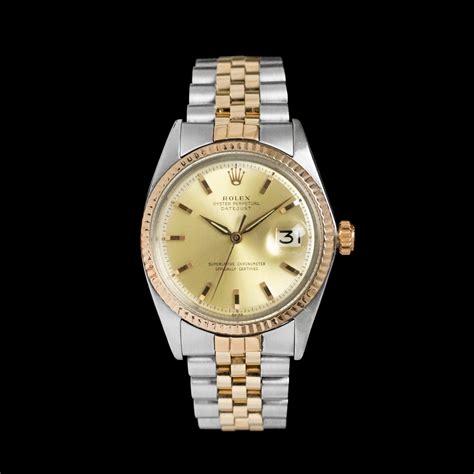 rolex bicolor datejust